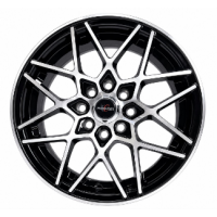14" RH Octane 4/100/108 Gloss Black Machined Alloy Wheels