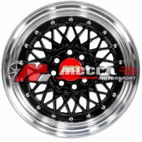 14" BBS Black 4/100/108 Alloy Wheels