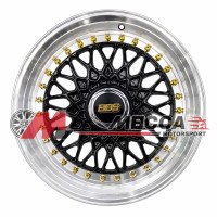 15" BBS 4/100 & 5/100 Black Alloy Wheels with Gold Studs 15" BBS 4/100 & 5/100 Black Alloy Wheels with Gold Studs