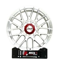 17″ TWC 425 4/100 & 5/100 Hyper Silver Alloy Wheels