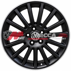 17" BK850 Matt Black 5/100 Alloy Wheels