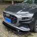 Q8 2018+ S-line Gloss Black Front Spoiler