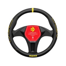 Momo SWC0PROBY Profile Series Black & Yellow Steering Wheel Cover (38cm diameter)