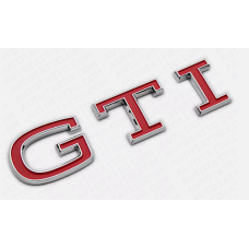 Golf 8 Style Red Boot Badge 