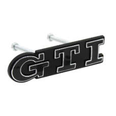 GTI Black Bolt on Grill Badge