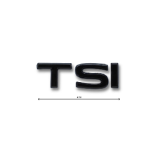 TSI Black Boot Badge