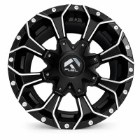 16" LK8065 6/139 Satin Black Alloy Wheels 