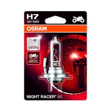 Osram H7 Night Racer 110 Motorcycle Headlight Bulbs