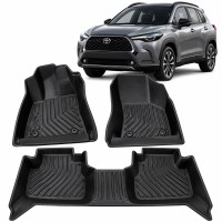Corolla Cross 2021+ 3 Piece TPE Mats Set