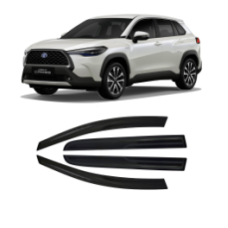 Corolla Cross 2021+ Injection 4pc Black Windshields