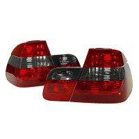 E46 1999+ 4 Door Diamond Smoke Tail Lamps