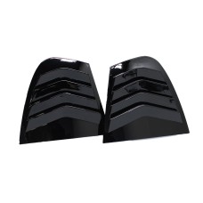 BMW E90 Gloss Rear Window Louvers