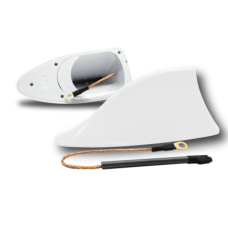 Universal White Shark Fin Antenna