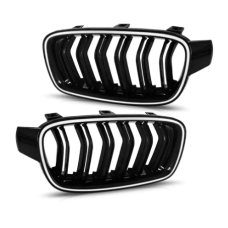 F30 Double Slate Gloss Black Grill with Dynamic LED F30 Double Slate Gloss Black Grill with Dynamic LED