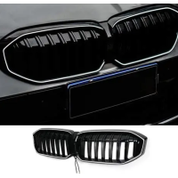 G20 2022+ Face-Lift Double Slate Gloss Black Grill with LED