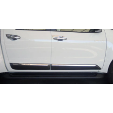 Hilux 2016+ Revo Chrome and Black Door Cladding Hilux 2016+ Revo Chrome and Black Door Cladding