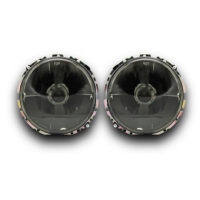 Golf 1 Smoke Outer Headlights