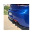  Golf 6 R Gloss Black Add-on rear bumper diffuser