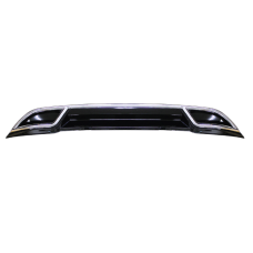 Golf 7 Rline Rear Diffuser 