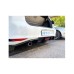 Golf Mk7 Karbel Gloss Black Dual Pipe Rear Apron with Brake light
