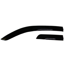 Hilux GD6 2016+ Extended Cab Gloss Black 4 Piece Wind Shields