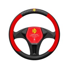 Momo SWC0VIPBR Black & Red VIP Series Steering Wheel Cover (38cm diametre) Momo SWC0VIPBR Black & Red VIP Series Steering Wheel Cover (38cm diametre)