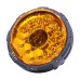 Universal 7″ LED Spot Lamp with Amber Covers & Harness Switch Kit (pair)