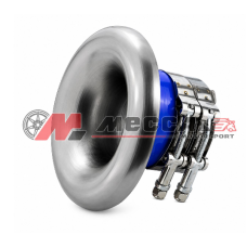 3" Velocity Turbo Stack Silver