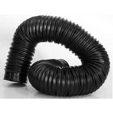 Universal Flexi Ducting Hose Black 76mm