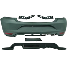 Polo GTI 2015+ Rear Bumper Complete Suitable to Fit Polo 6 / 7 / Vivo 2018+ Polo GTI 2015+ Rear Bumper Complete Suitable to Fit Polo 6 / 7 / Vivo 2018+