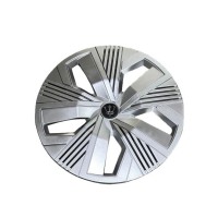 15" Evo Evolution Design Satin Silver Wheel Caps 