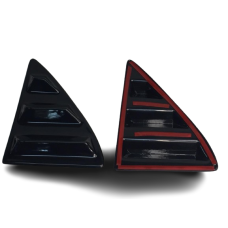 Corolla/Runx Shape Sedan 2002-2006 Rear Window Louvers Corolla/Runx Shape Sedan 2002-2006 Rear Window Louvers